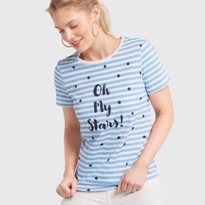NWT Draper James Oh My Stars T shirt
